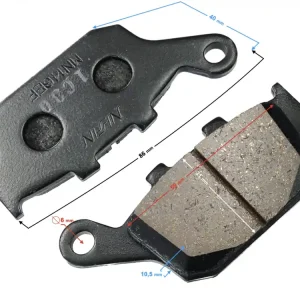(WHOLESALE) Brake Pads Rear VOGE 650DS (292400026-0001) Calitate înaltă
